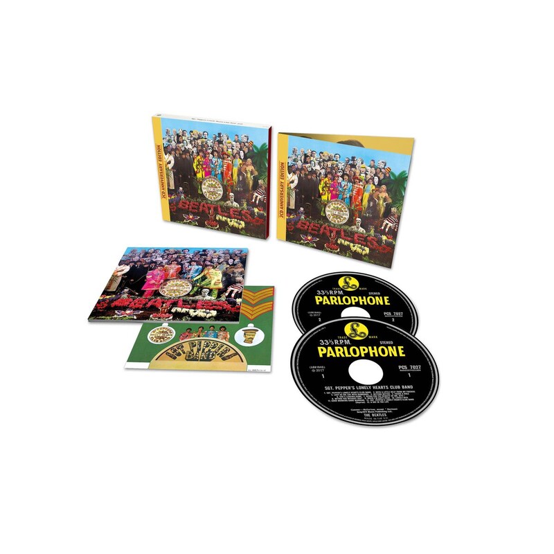 Sgt.Pepper's Lonely Hearts Club Band (50th Anniversary Edition) by The Beatles - 2CD - shop now at uDiscover store