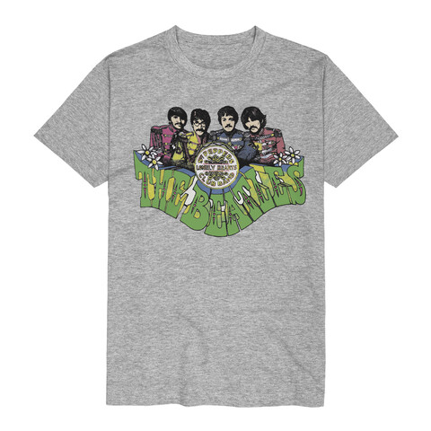 Sgt Peppers Fat Type by The Beatles - T-Shirt - shop now at uDiscover store