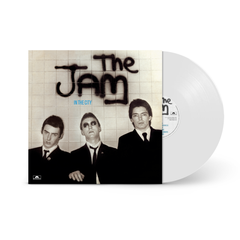 In The City by The Jam - Limited White Vinyl LP - shop now at uDiscover store