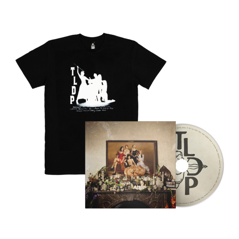 Prelude To Ecstasy by The Last Dinner Party - CD + Arrow Black Tee Bundle - shop now at uDiscover store