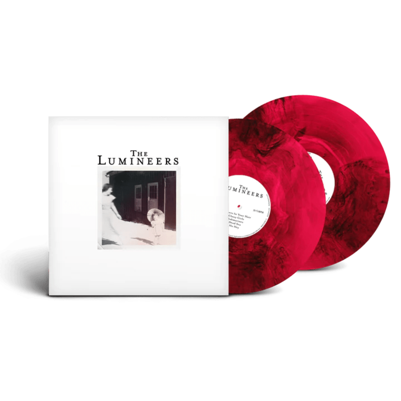 The Lumineers 10 Year Anniversary by The Lumineers - Exclusive Limited Cherry & Black Swirl 2LP - shop now at uDiscover store