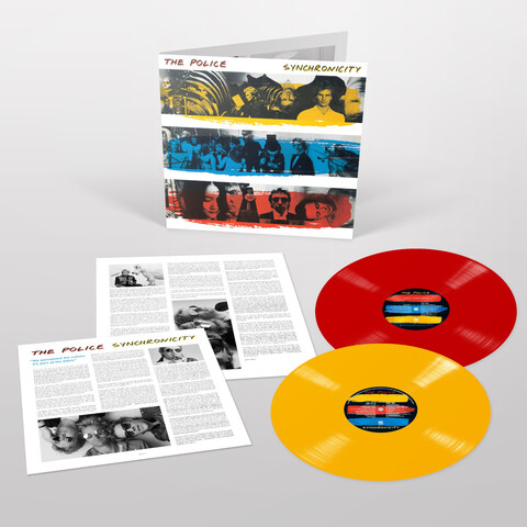 Synchronicity by The Police - 2LP - Deluxe Colored Limited Edition Vinyl - shop now at uDiscover store