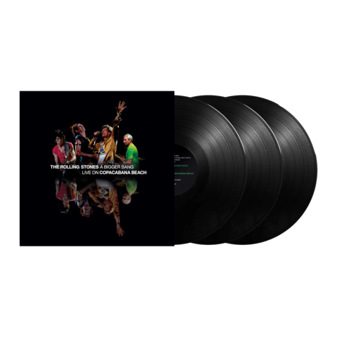 A Bigger Bang - Live On Copacabana Beach (3LP) by The Rolling Stones - Vinyl - shop now at uDiscover store