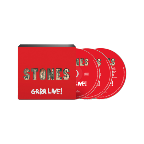GRRR LIVE! by The Rolling Stones - Blu-Ray + 2CD - shop now at uDiscover store