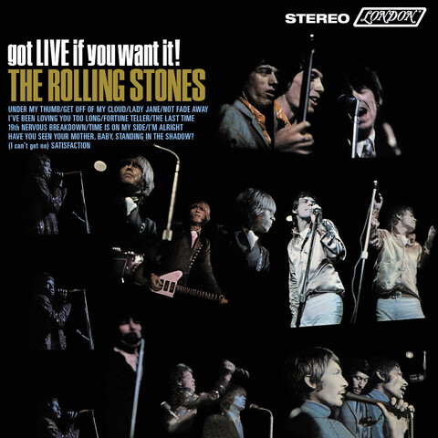 Got LIVE If You Want It! by The Rolling Stones - LP - shop now at uDiscover store