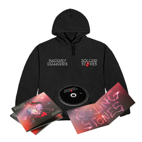 Hackney Diamonds by The Rolling Stones - DigiPack CD + Hoodie Bundle - shop now at uDiscover store