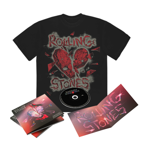 Hackney Diamonds von The Rolling Stones - Digipack CD + Exclusive Germany T-Shirt Bundle jetzt im uDiscover Store