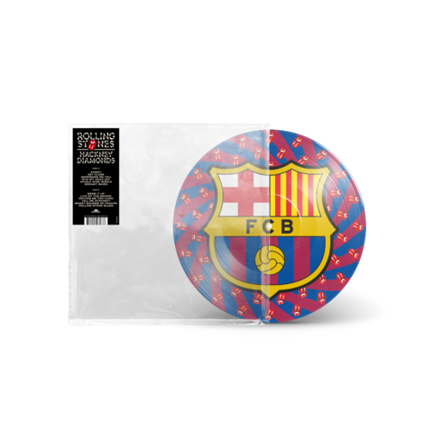 Hackney Diamonds x FC Barcelona by The Rolling Stones - Picture Disc - shop now at uDiscover store