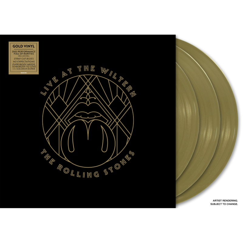 Live At The Wiltern (Los Angeles) by The Rolling Stones - Exclusive Gold Coloured Vinyl 3LP - shop now at uDiscover store