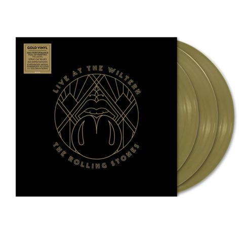Live At The Wiltern (Los Angeles) von The Rolling Stones - Exclusive Gold Coloured Vinyl 3LP jetzt im uDiscover Store