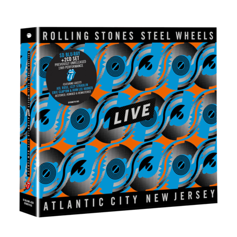Steel Wheels Live (BD50 SD blu-ray + 2CD) von The Rolling Stones - BluRay-Bundle jetzt im uDiscover Store