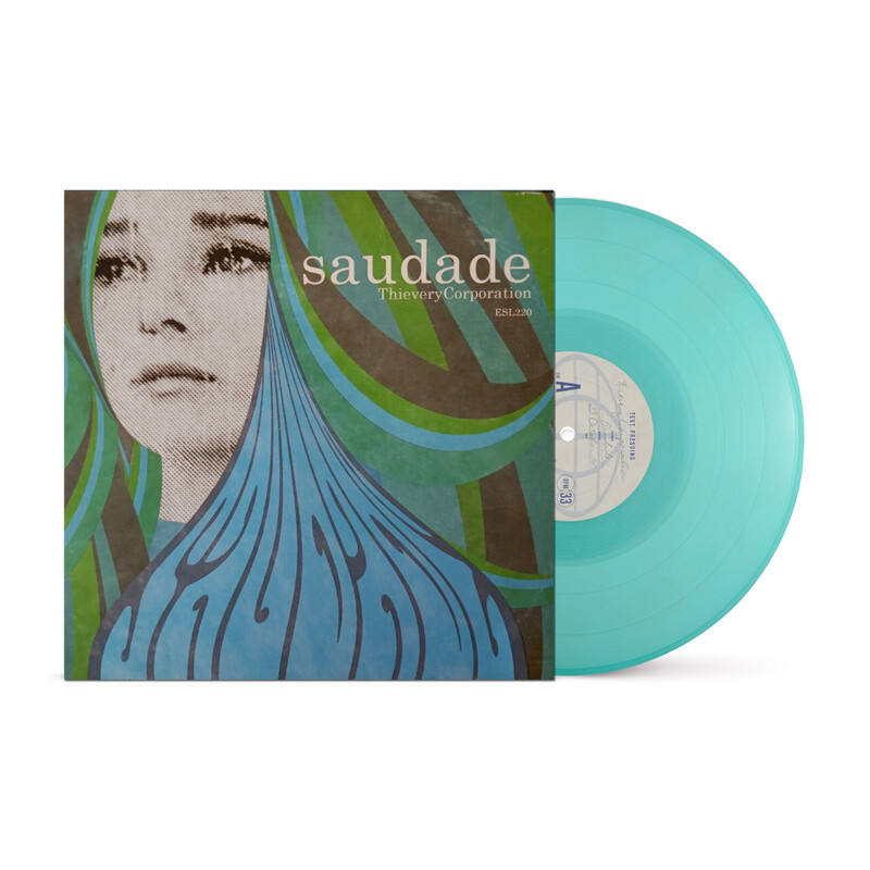 Saudade 10th Anniversary by Thievery Corporation - LP - Blue Coloured Vinyl - shop now at uDiscover store