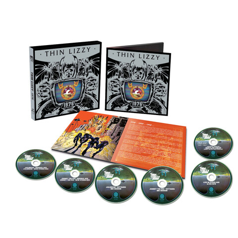 1976 von Thin Lizzy - 5CD + Blu Ray-Audio Box jetzt im uDiscover Store