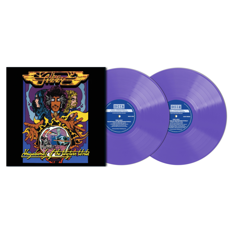 Vagabonds of the Western World (Deluxe Re-issue) by Thin Lizzy - 2LP Purple - shop now at uDiscover store