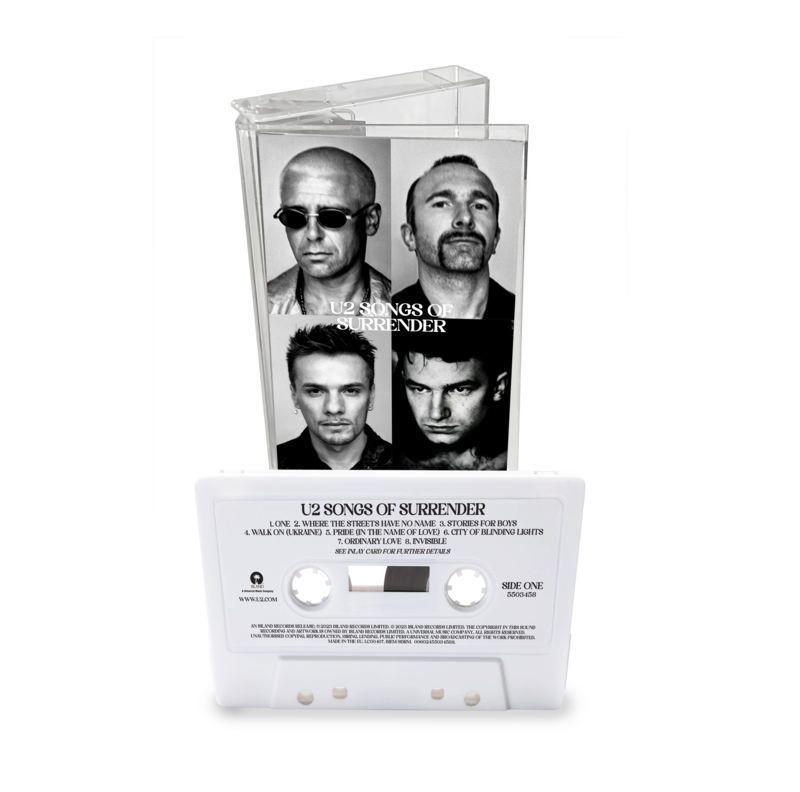 Songs Of Surrender von U2 - Exclusive White Cassette (Limited Edition) jetzt im uDiscover Store