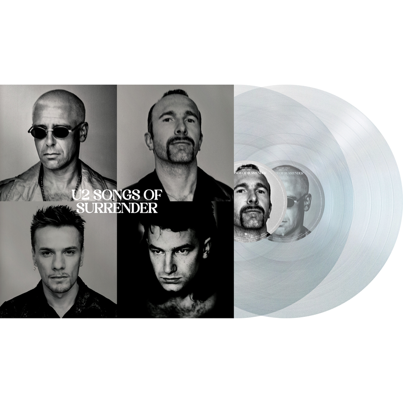 Songs Of Surrender by U2 - 2LP Exclusive Deluxe Crystal Clear Vinyl (Limited Edition) - shop now at uDiscover store