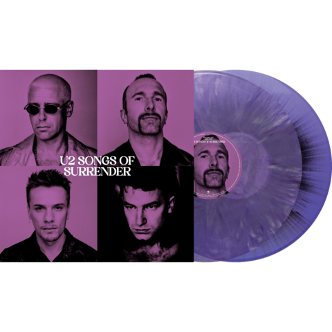 Songs Of Surrender by U2 - 2LP Exclusive Purple Splatter & Marble Effect Vinyl (Ltd.) - shop now at uDiscover store