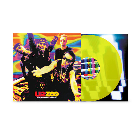 ZOO TV Live In Dublin 1993 EP by U2 - LP -Neon-Yellow Vinyl - shop now at uDiscover store