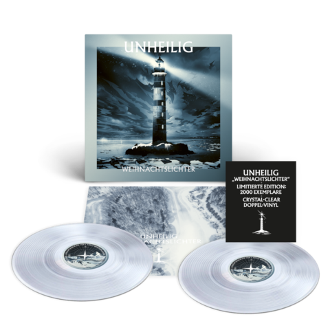 Weihnachtslichter by Unheilig - Limited Crystal Clear 2LP - shop now at uDiscover store