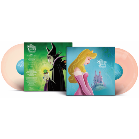 Music from Sleeping Beauty by Disney / Various Artists - 1LP (White & peach pink A Side/B Side effect) - shop now at uDiscover store