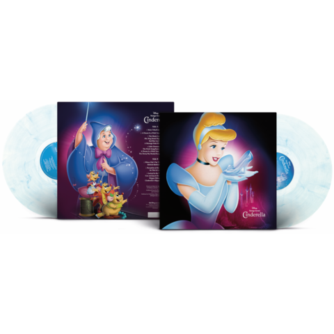 Songs from Cinderella by Disney / Various Artists - 1LP (Transparent with blue marble effect) - shop now at uDiscover store