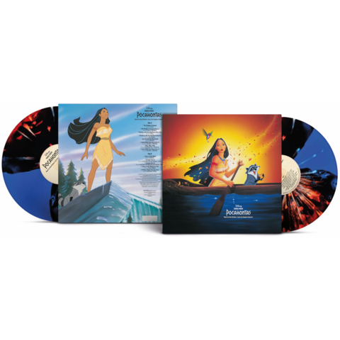 Songs from Pocahontas by Disney / Various Artists - 1LP (Butterfly effect – Blue + Red + White splatters) - shop now at uDiscover store