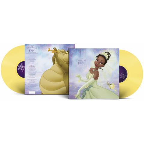 The Princess and the Frog: The Songs Soundtrack by Disney / Various Artists - 1LP (Solid colour lemon yellow vinyl) - shop now at uDiscover store