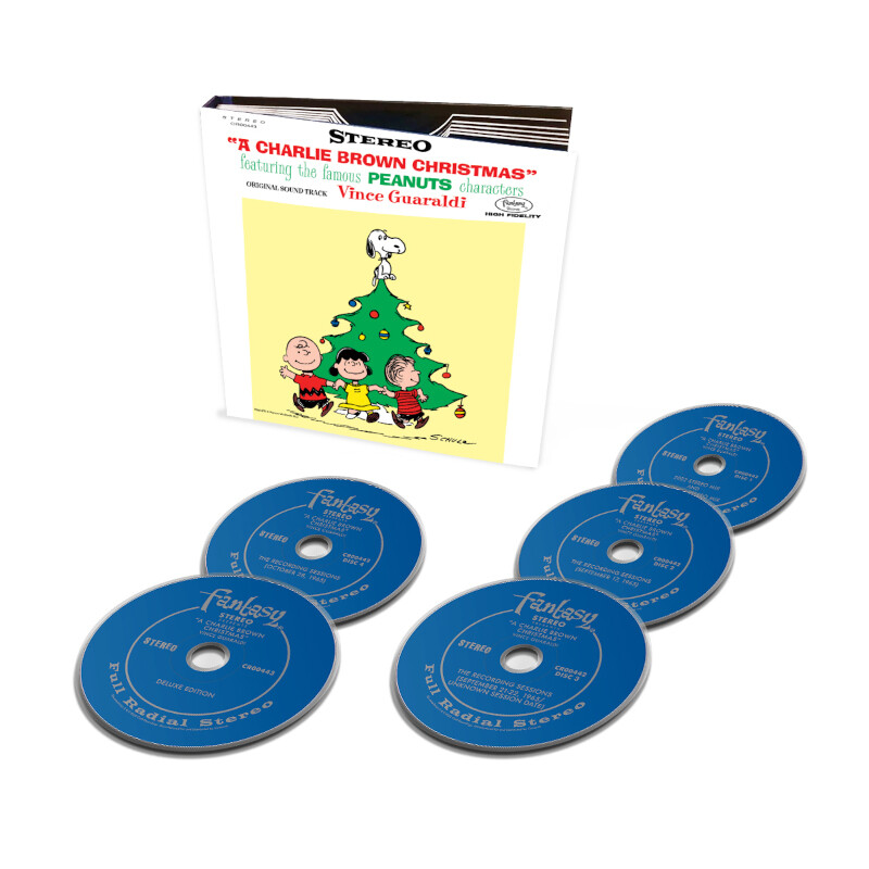 A Charlie Brown Christmas von Vince Guaraldi Trio - Super Deluxe 4CD+BD-Audio jetzt im uDiscover Store
