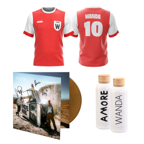 Ende nie by Wanda - Exklusive Signierte Frittierfett LP + Trikot + Flasche - shop now at uDiscover store