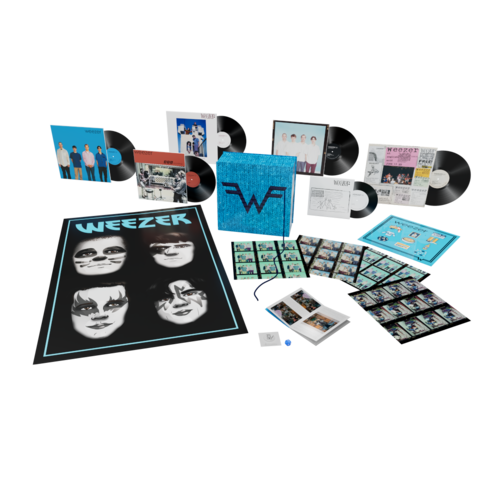 Blue Album 30th Anniversary by Weezer - Super Deluxe 4LP + 10″ + 7″ - shop now at uDiscover store