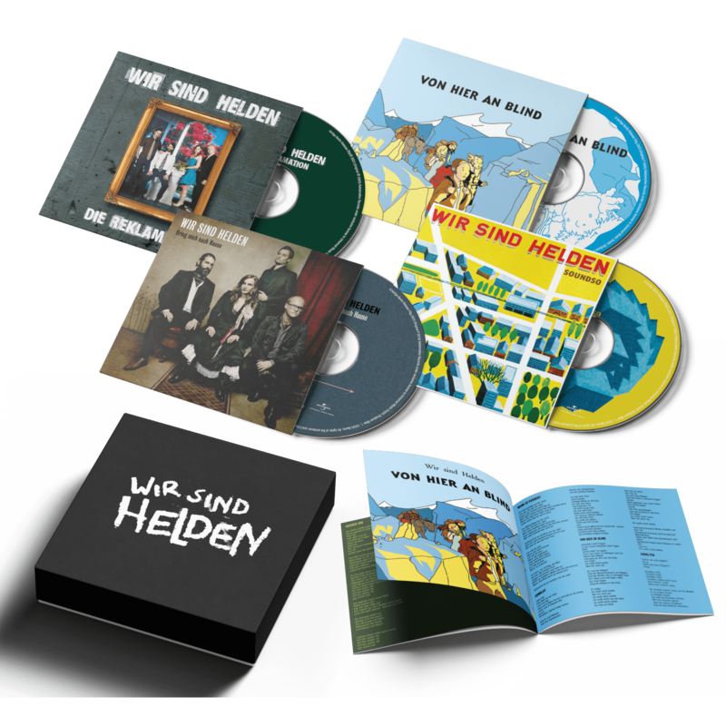 Die Reklamation - 20 Jahre Jubiläum by Wir Sind Helden - 4CD Capbox - shop now at uDiscover store