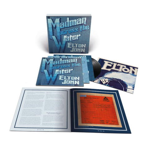 Madman Across The Water (50th Anniversary Deluxe Edition) von Elton John - 4LP Box jetzt im uDiscover Store