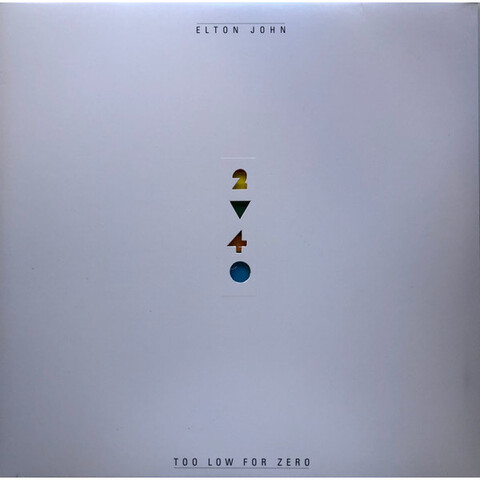 Too Low For Zero von Elton John - Limited Die-cut Sleeve LP jetzt im uDiscover Store