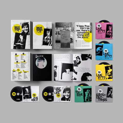 The Bowie Years (Ltd. 7CD Boxset) by Iggy Pop - Bundle - shop now at uDiscover store