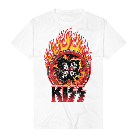 Rock And Roll Over Flames von Kiss - T-Shirt jetzt im uDiscover Store