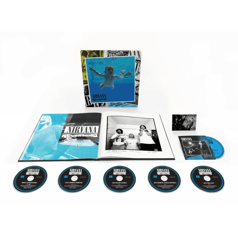 Nevermind 30th Anniversary Edition von Nirvana - Boxset (5CD / 1BluRay) jetzt im uDiscover Store