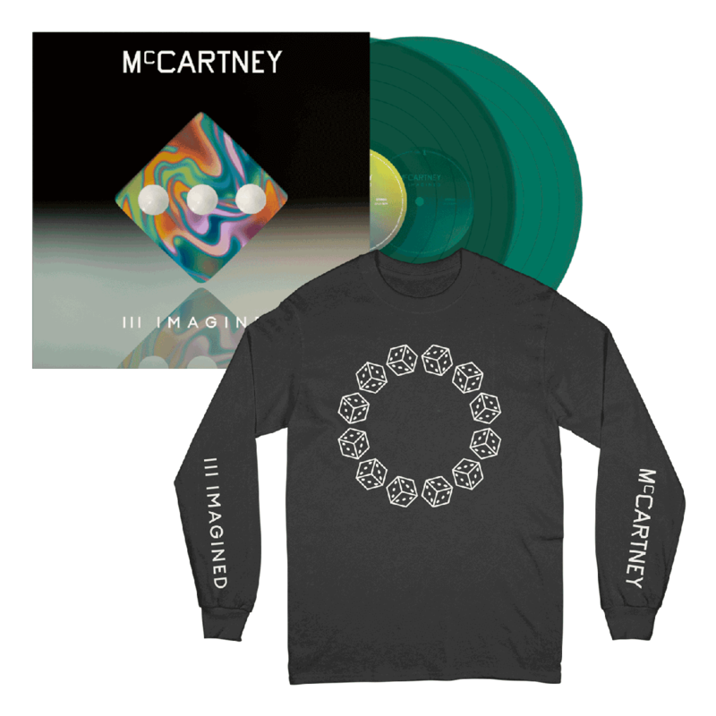 III Imagined (Excl. Transparent Dark Green LP +Black Longsleeve) by Paul McCartney - Vinyl Bundle - shop now at uDiscover store