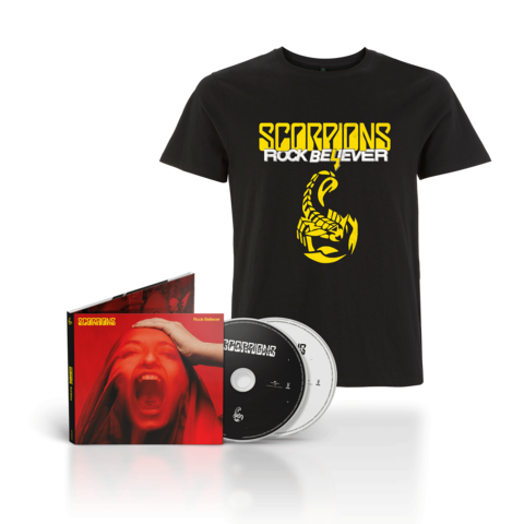 Rock Believer von Scorpions - Ltd. Deluxe 2CD + Scorpions Shirt jetzt im uDiscover Store