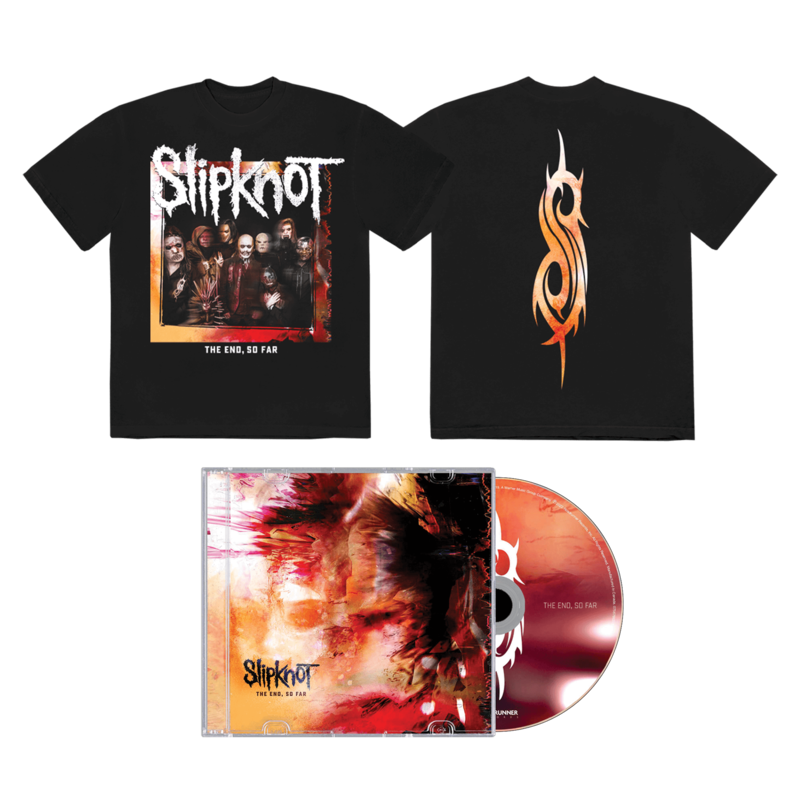 The End So Far von Slipknot - CD + T-Shirt Bundle I jetzt im uDiscover Store