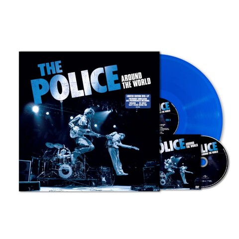 Around The World by The Police - Limited Blue LP + DVD - shop now at uDiscover store