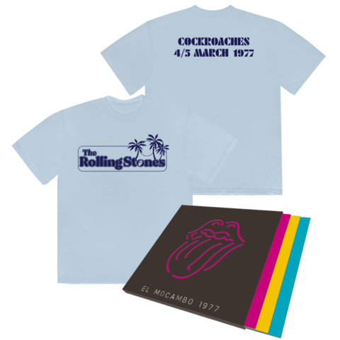 Live At The El Mocambo von The Rolling Stones - Exclusive 4LP Neon Vinyl + T-Shirt jetzt im uDiscover Store