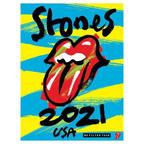 No Filter 2021 von The Rolling Stones - Lithograph jetzt im uDiscover Store