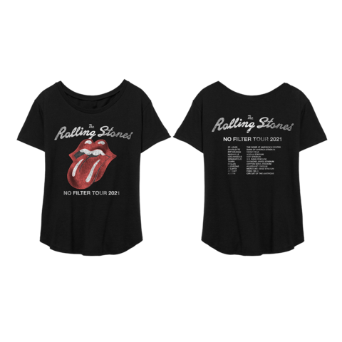 No Filter 2021 by The Rolling Stones - Girlie Shirts - shop now at uDiscover store