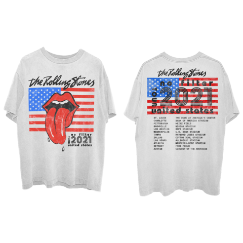 No Filter 2021 Parking Lot by The Rolling Stones - T-Shirt - shop now at uDiscover store