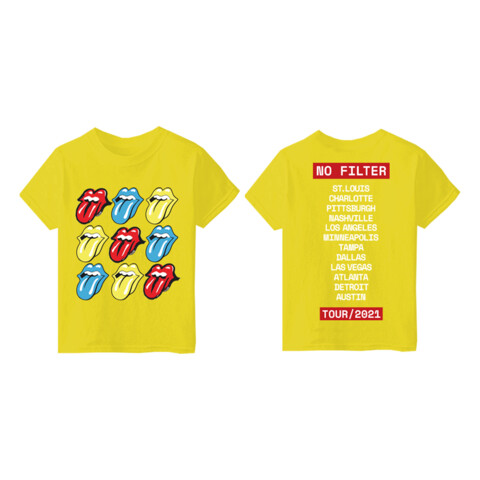 No Filter 2021 by The Rolling Stones - T-Shirt - shop now at uDiscover store