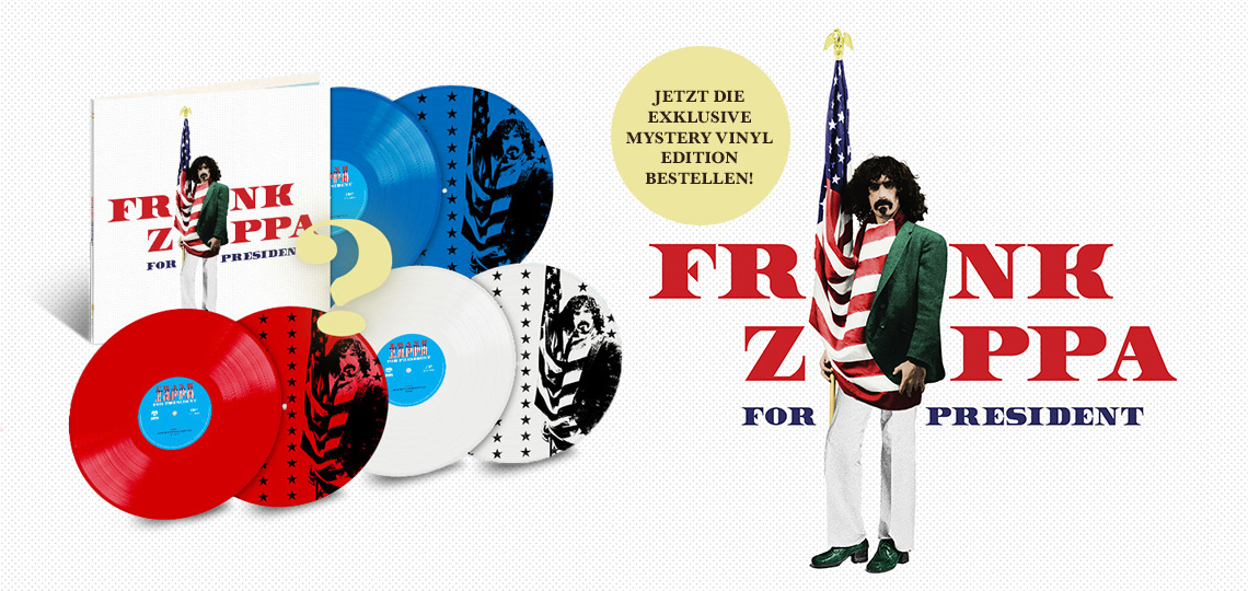 Frank Zappa For President                                                                                                       