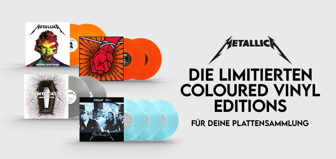 Metallica Coloured Vinyls                                                                                                       