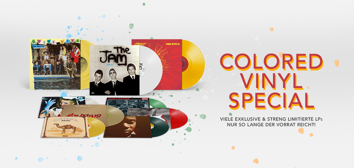 Coloured Vinyl Campaign                                                                                                         
